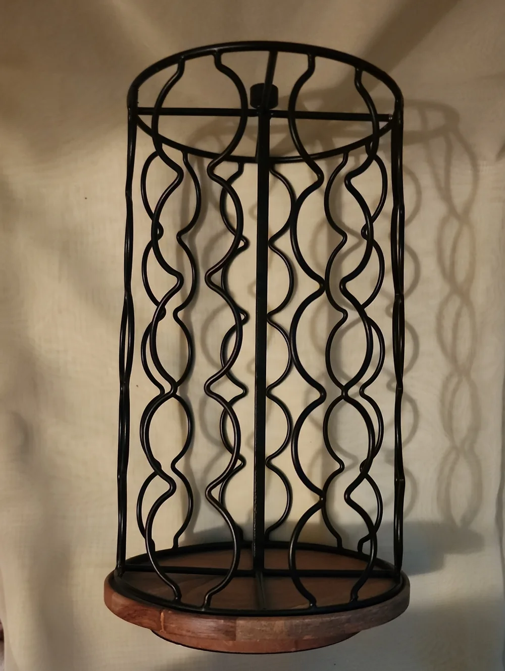 Nifty Solutions Black Metal Rotating K-Cup Carousel 35 Coffee Pod Holder Rack - Picture 1 of 4